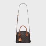 TEEN HONORINE BAG IN Triomphe Canvas and Calfskin - Image 4